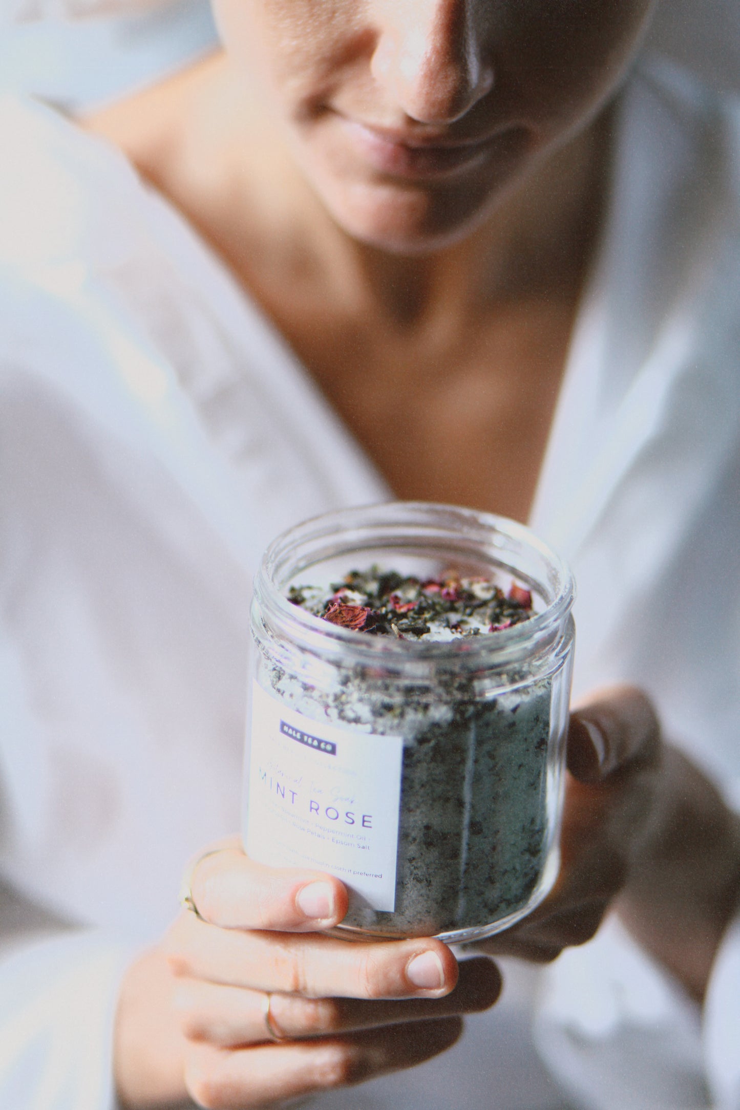 Mint Rose Botanical Tea Soak - 12oz