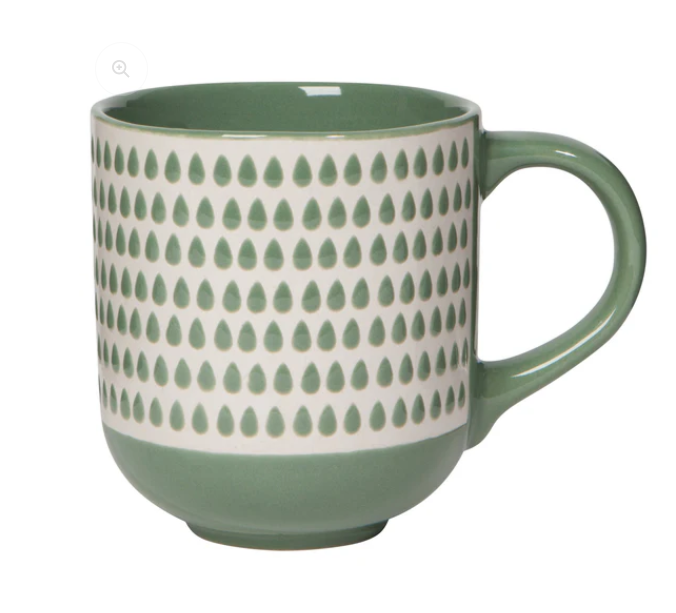 Jade Cloudburst Mug -14oz