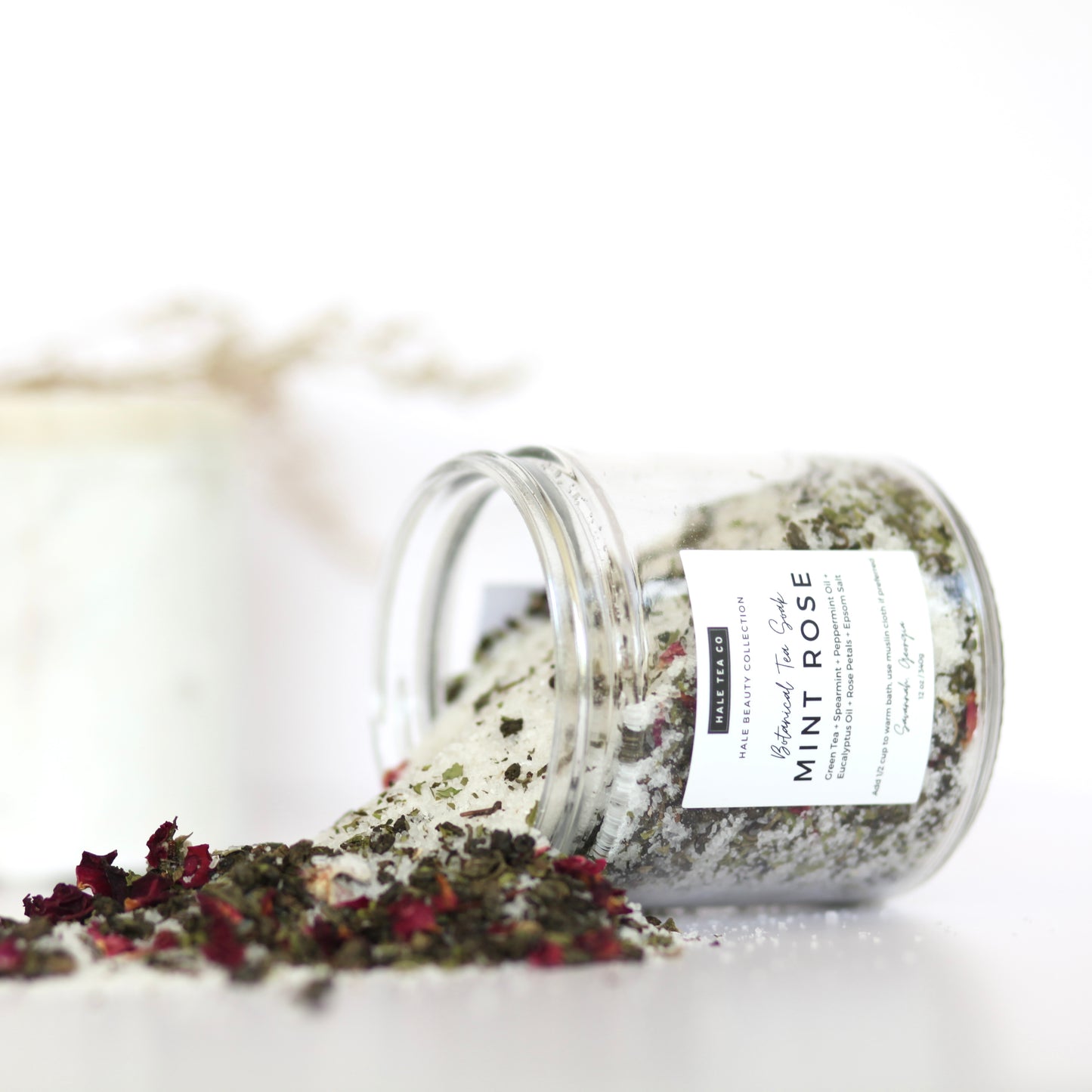 Mint Rose Botanical Tea Soak - 12oz