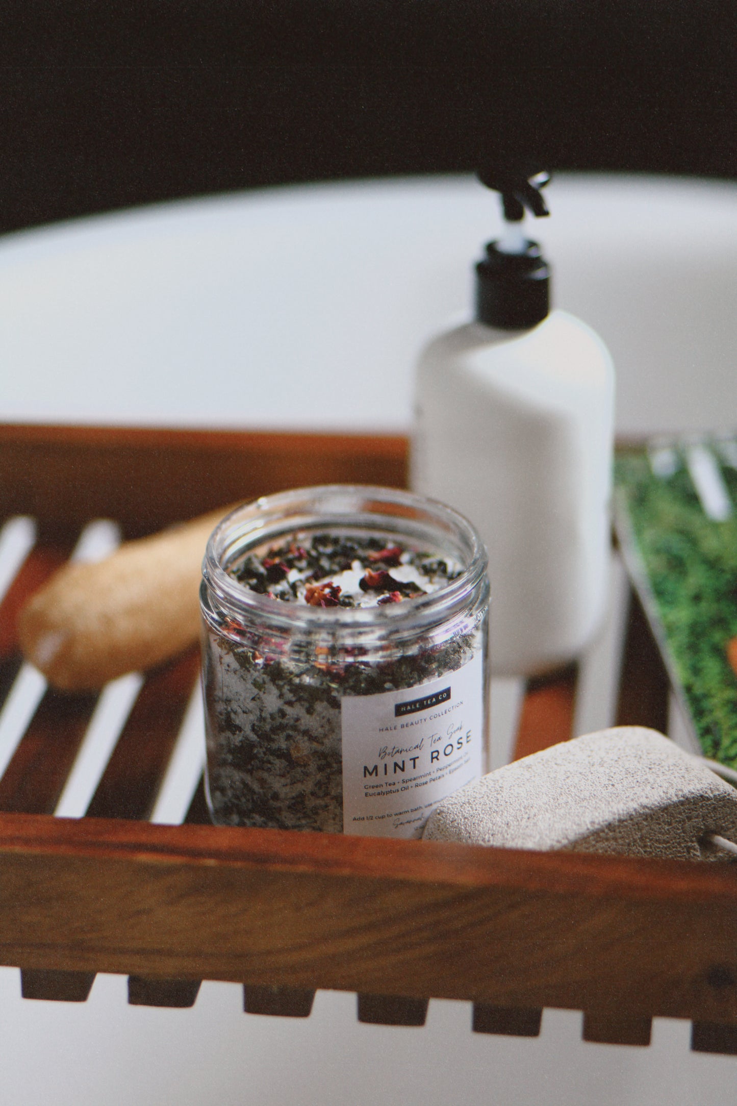 Mint Rose Botanical Tea Soak - 12oz
